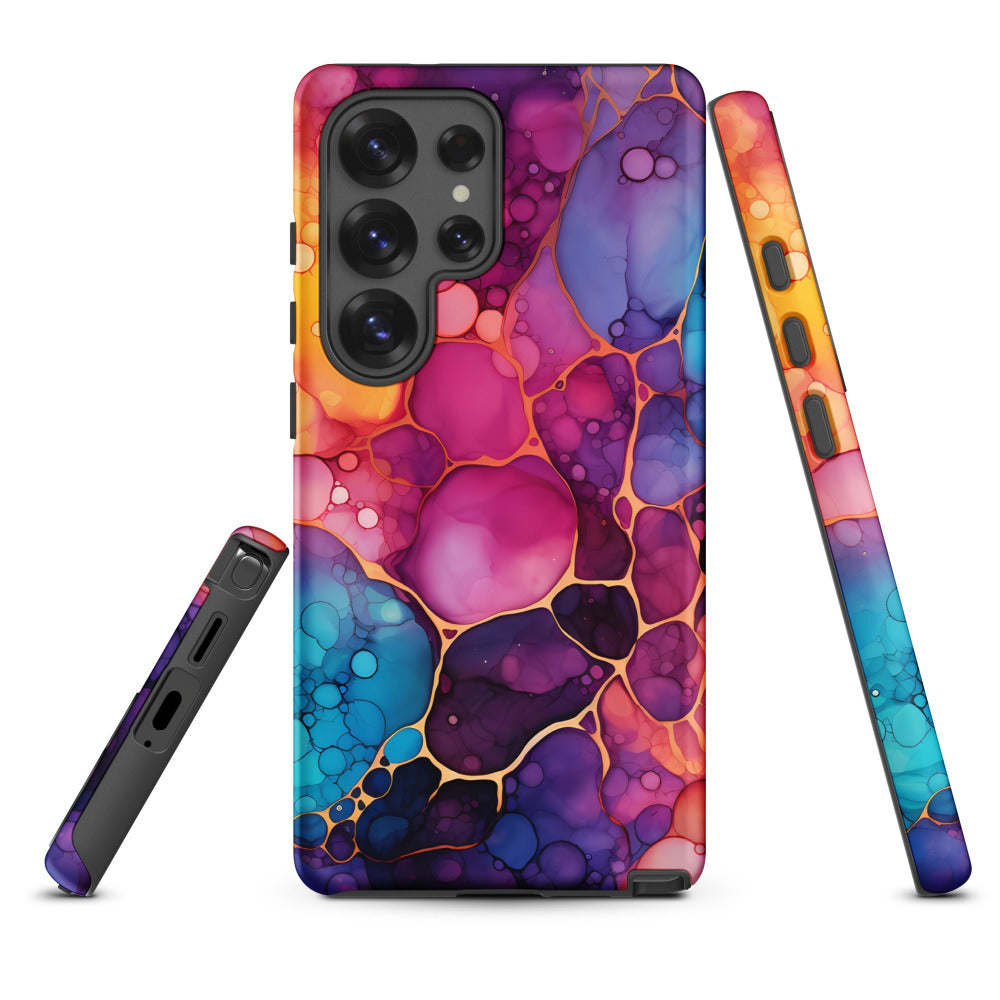 Liquid Crystals Samsung® Galaxy S25 Ultra Tough Case 1 - https://ascensionemporium.net